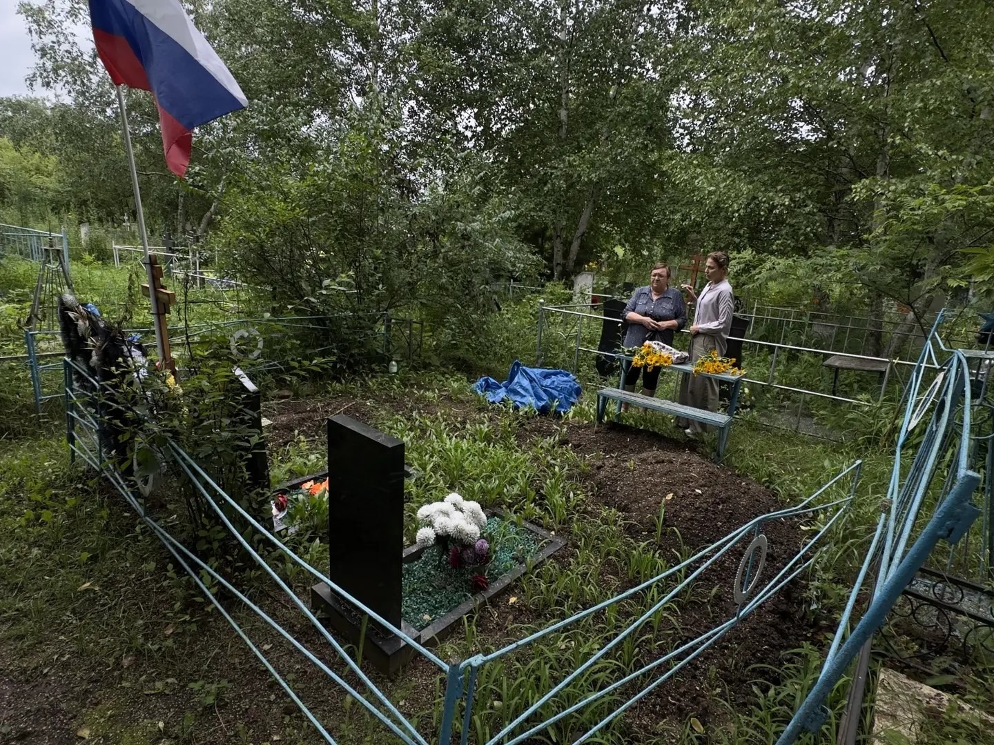 В Новицком благоустроят место захоронения участника СВО.