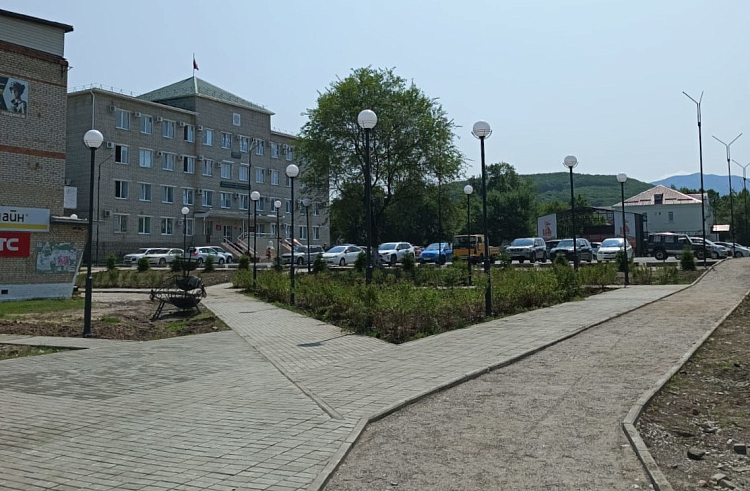 Благоустройство общественных пространств в Приморье вошло в активную фазу.